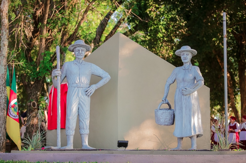🇮🇹✨ Inauguração do Monumento aos 150 anos da Imigração Italiana